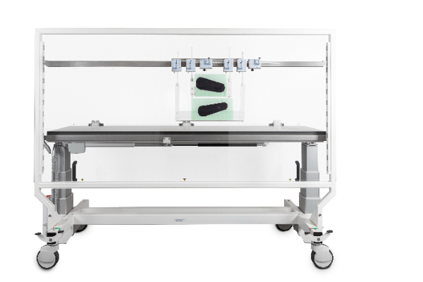 TBI tafel, Beam Spoiler en blok Positioneringssysteem